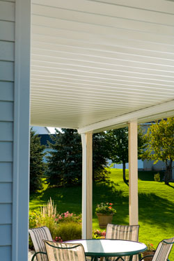 outdoor living space